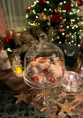 Может ли быть десерт "Павлова" с белыми грибами?