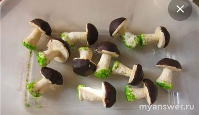 Может ли быть десерт "Павлова" с белыми грибами?