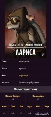 Список всех игровых персонажей шоу «Подземелье Чикен Карри»? Сколько всего?