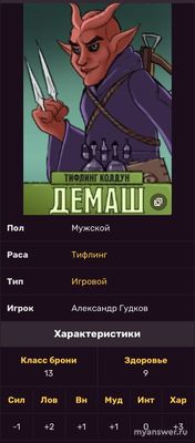 Список всех игровых персонажей шоу «Подземелье Чикен Карри»? Сколько всего?