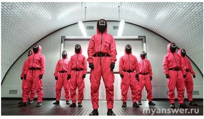 Игра в кальмара 2 для формы маски создатели вдохновились колонией муравьев?