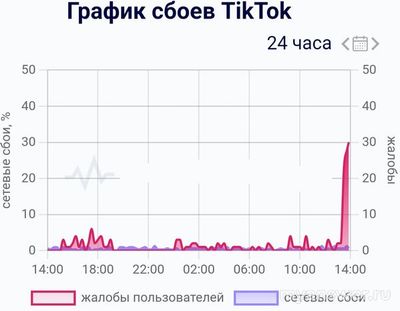 Не работает приложение TikTok (ТикТок) 02.01.2025, почему, что делать?