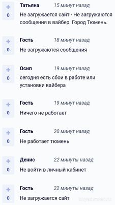 Не работает приложение Viber (Вайбер) 02.12.2024 года, почему, что делать?