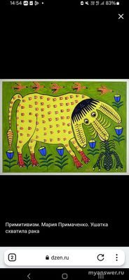 Как называется такой стиль иллюстраций, похожий на детские рисунки?