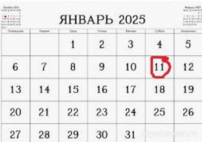 Когда выплатят пенсию за январь 2025, если дата по графику 11-е число?