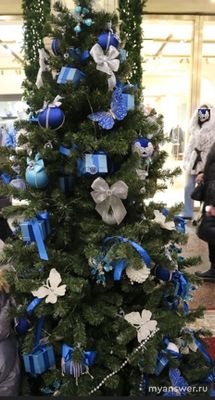 Интересна ли выставка новогодних елок в ГУМе от различных компаний? Почему?
