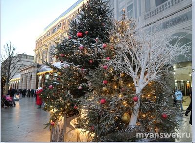 Чем интересна Тверская ул. Москвы в новогодние каникулы 3-8 января?