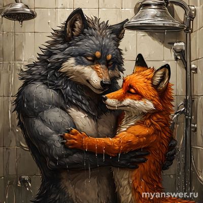 Картинки, где нарисованы антропоморфные животные. Какая ваша оценка?