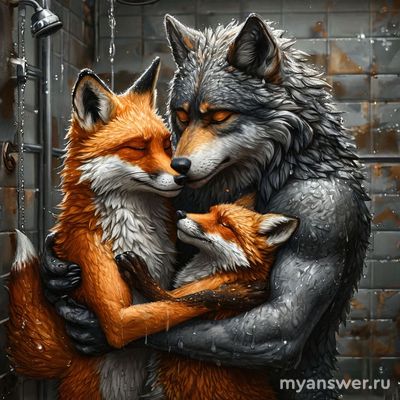 Картинки, где нарисованы антропоморфные животные. Какая ваша оценка?