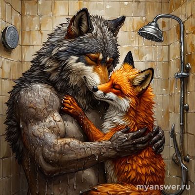 Картинки, где нарисованы антропоморфные животные. Какая ваша оценка?