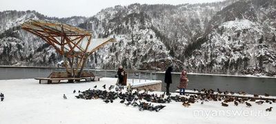 Какой город стоит не на той же реке, что 3 остальных: Барнаул, Красноярск?