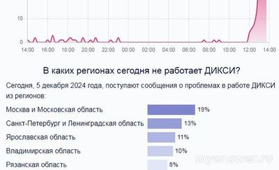 Не работает сайт ДИКСИ 5 декабря 2024, почему, что делать?
