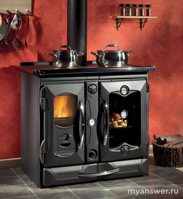 Сколько дров требуется для обычной дровяной варочной печи?