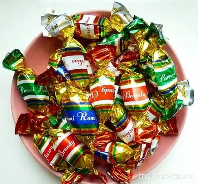 Конфеты с алкоголем, алкогольными начинками - какие лучшие?