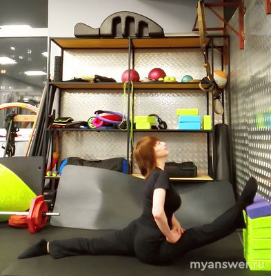 Никак не выходит на шпагат сесть. Может упражнения какие-то есть?