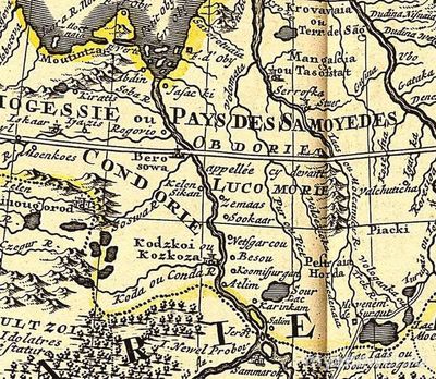 Какое географическое название есть на картах Меркатора и других (см.)?