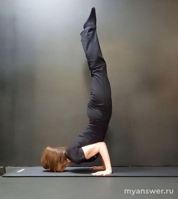 Ганда Бхерундасана (вариация 1), как освоить позу?