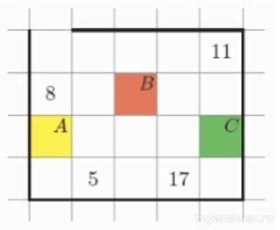 Как решить: Сколько шагов до выхода в лабиринте из жёлтой клетки...(см.)?