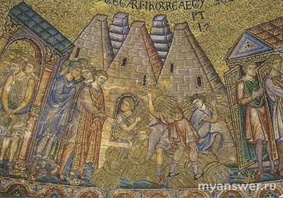 Почему картина Демута с элеватором называется "Мой Египет"?