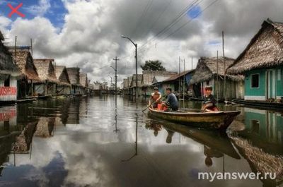Какой город НЕ находится в бассейне стока Атлантического океана (см)?
