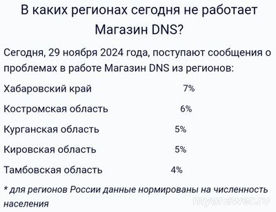 Не работает сайт магазина DNS 29-30.11.2024, почему, что делать?