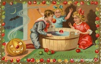 Английский язык: что значит bobbing for apples?