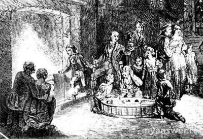 Английский язык: что значит bobbing for apples?