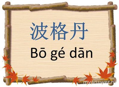 Как по-китайски пишется имя Богдан?