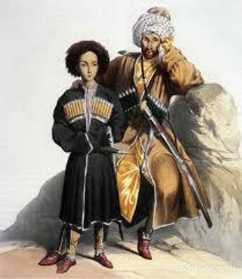 Как на Северном Кавказе называли мужчину, в семью которого отдавали ...?