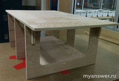 Сколь прочным будет письменный стол из фанеры 18-20 мм?