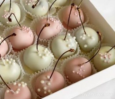 Почему кондитеры делают только клубнику в шоколаде, а вишню не делают?