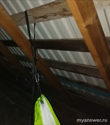 Выдержат ли брусья человеческий вес?