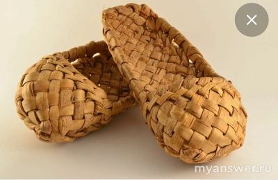 Какая часть растения используется при изготовлении лаптей?