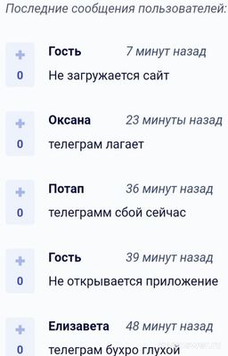 Не работает приложение Телеграм (Telegram) 27.10.2024, почему, что делать?
