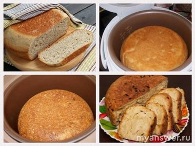 Сколько минут печь хлеб в мультиварке?