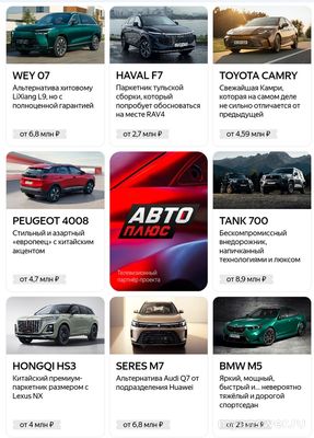 Какой лучший автомобиль выпущен в 2024 году?