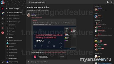 Какие есть альтернативы и аналоги Discord в России с демонстрацией экрана?