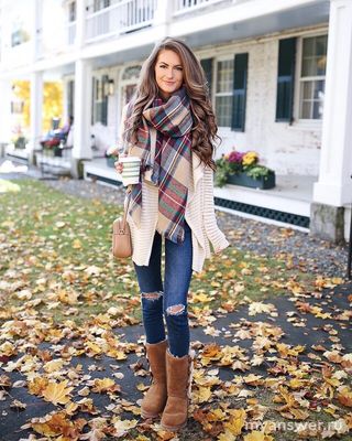 Что надеть при +4-6 градусах тепла на улице, если на дворе уже осень...?