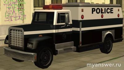 Загадка. Где в играх серий встречается полицейский грузовик Enforcer (см)?