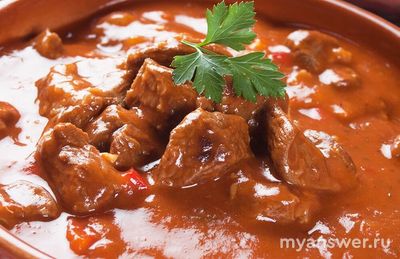 Как приготовить мясную подливку?