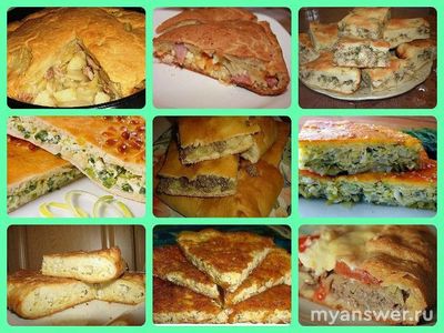 Какой не сладкий пирог из простых продуктов можно испечь к чаю?