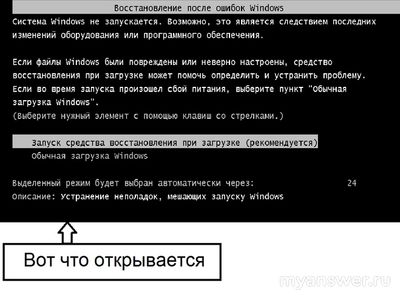 Что делать если комп не может отличить сбой питания от обычного выключения?