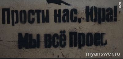 В чём по смыслу разница между мемами «Прости нас, Юра» и «Наташа, вставай»?