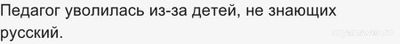 Педагог уволилась из-за детей, не знающих русский. Права ли она? Почему?