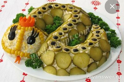 Какие салаты приготовить на новогодний стол 2025?