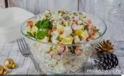 Можно ли салат "Оливье" приготовить по дубайски с фисташковой пастой?