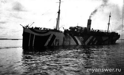 26.10.1916 года что случилось с пароходом "Барон Дризен" в Архангельске?