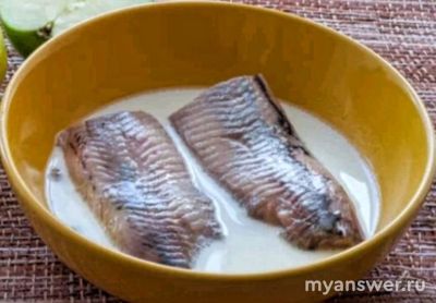 Какие продукты замачивают в молоке?