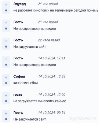 Почему не работает КиноПоиск сегодня 15-16 октября 2024г сайт и приложение?