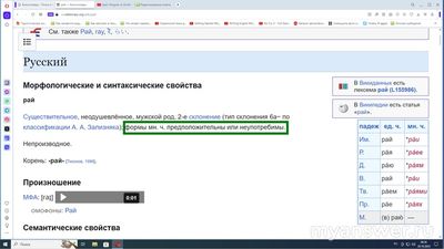 У каких слов в русском языке нет множественного числа?